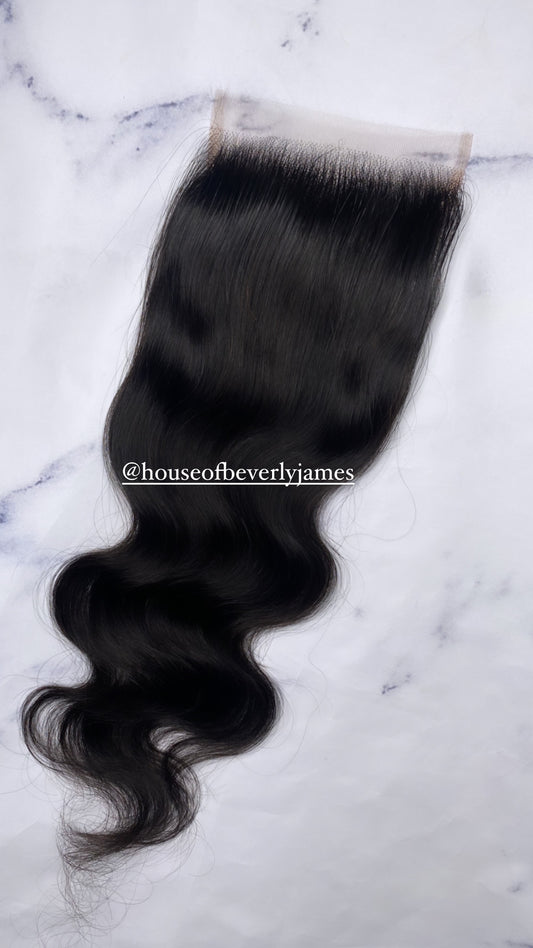 14inches HD 5x5 Lace Closure Body Wave